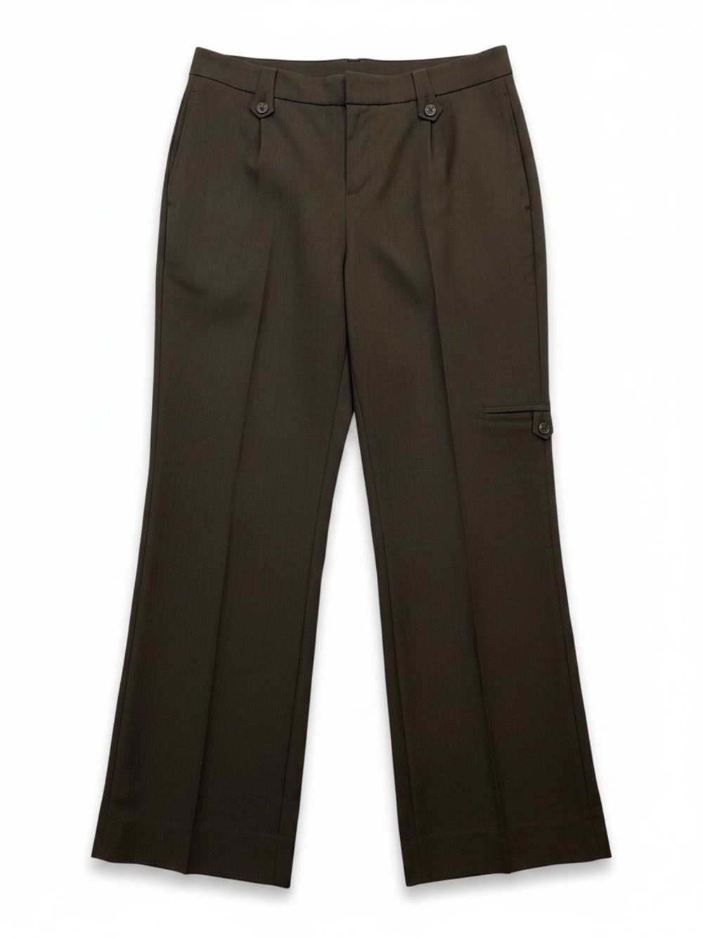 COLDWATER CREEK  Trouser Fit Women's size 10 Dark Brown Dress Pants/Trousers